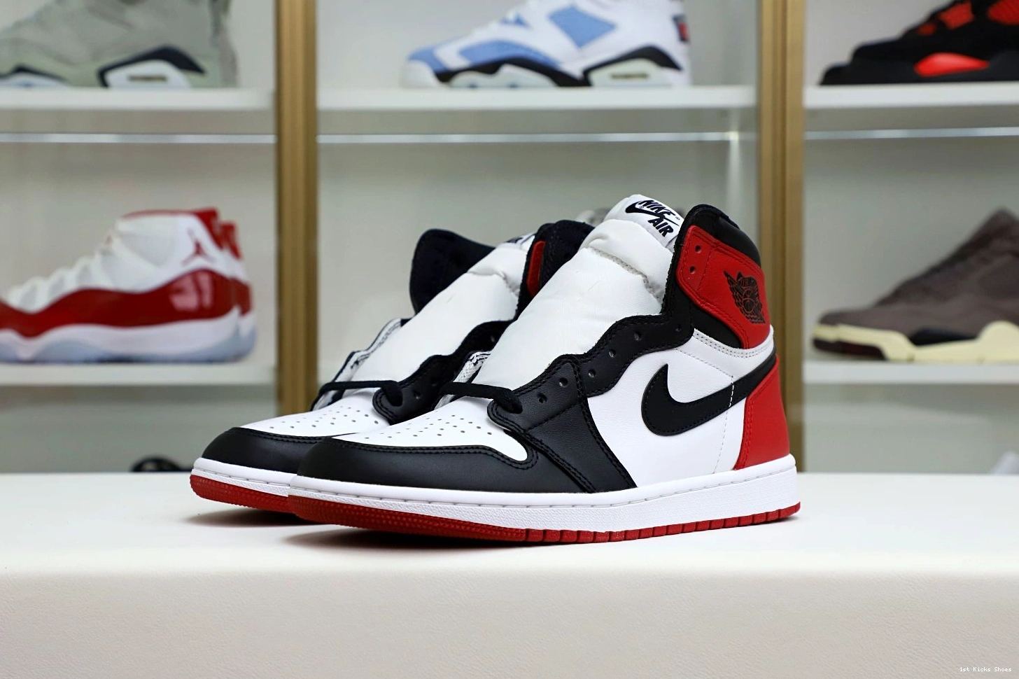 1 Jordan Air Fashionable Kimikick Retro Toe Black 1962 (2016) 0110